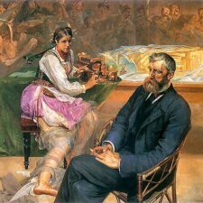 Jacek Malczewski, Asnyk z muzą